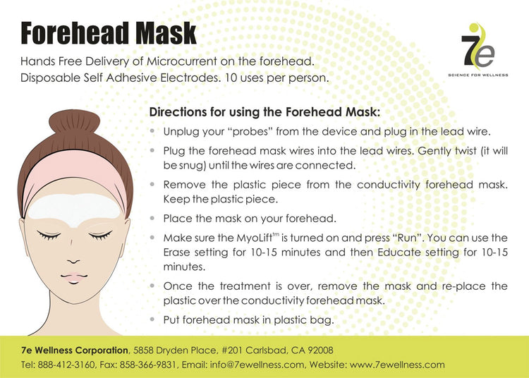 Conductive Forehead Mask